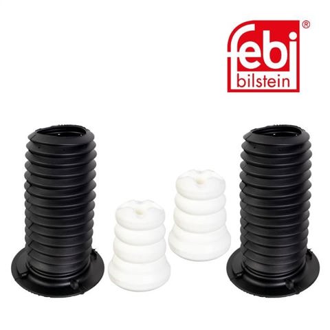 Pára-choque (grade de proteção) de amortecedor dianteiro + bota de proteção 180248 FEBI
