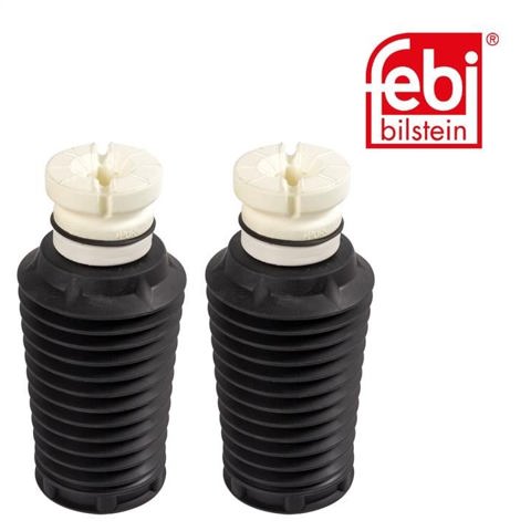 Pára-choque (grade de proteção) de amortecedor dianteiro + bota de proteção 180796 FEBI