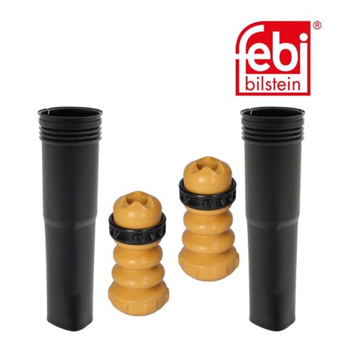 Pára-choque (grade de proteção) de amortecedor traseiro + bota de proteção para Audi A1 GBA