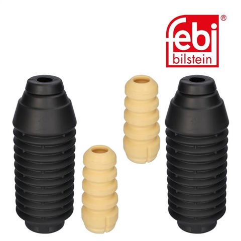 Pára-choque (grade de proteção) de amortecedor dianteiro + bota de proteção 181489 FEBI