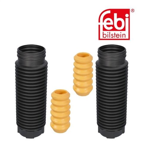 Pára-choque (grade de proteção) de amortecedor traseiro + bota de proteção 181491 FEBI