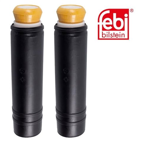 Pára-choque (grade de proteção) de amortecedor traseiro + bota de proteção 181596 FEBI