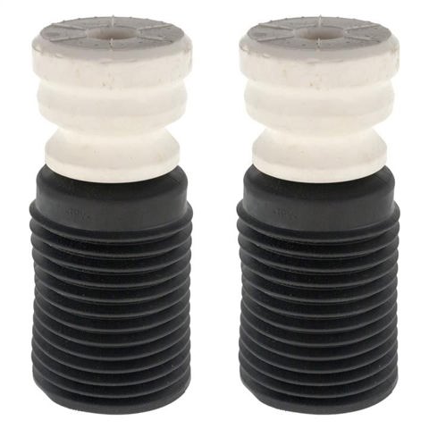 Pára-choque (grade de proteção) de amortecedor traseiro + bota de proteção 181808 FEBI