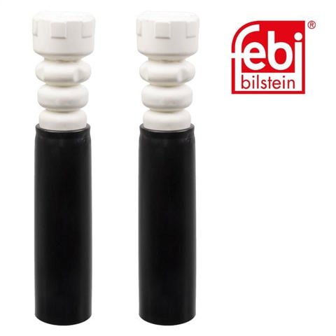 Pára-choque (grade de proteção) de amortecedor traseiro + bota de proteção 181832 FEBI