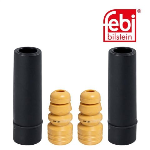 Pára-choque (grade de proteção) de amortecedor traseiro + bota de proteção 182226 FEBI
