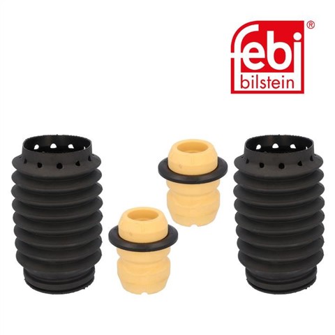 Pára-choque (grade de proteção) de amortecedor dianteiro + bota de proteção 182793 FEBI