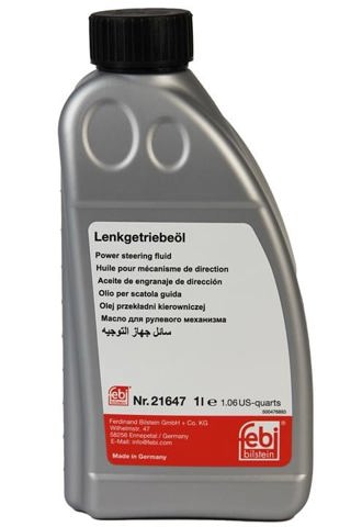 Fluido da Direção hidrâulica assistida 21647 FEBI