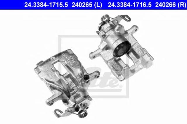 Suporte do freio traseiro direito 24338417165 ATE