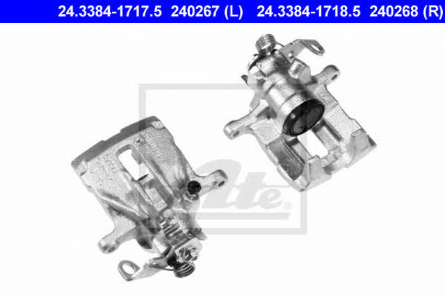 Suporte do freio traseiro esquerdo 24338417175 ATE