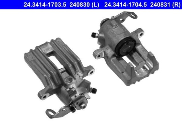 Suporte do freio traseiro direito 24341417045 ATE