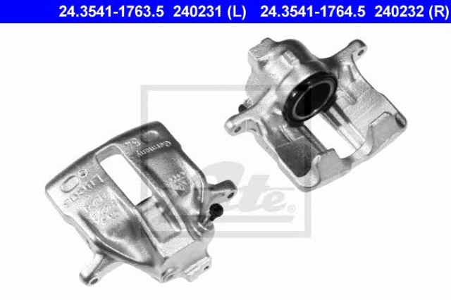Suporte do freio dianteiro esquerdo 24354117635 ATE