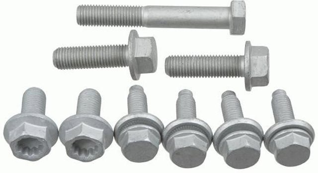 Parafuso de fixação do braço oscilante inferior traseiro, kit 3890601 LEMFORDER