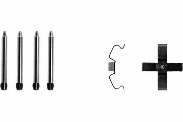 Kit de reparação das sapatas do freio 82025700 TEXTAR