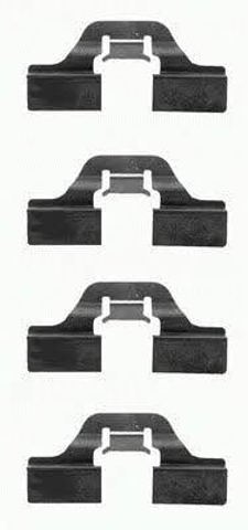 Kit de molas de fixação de sapatas de disco traseiras 82037300 TEXTAR