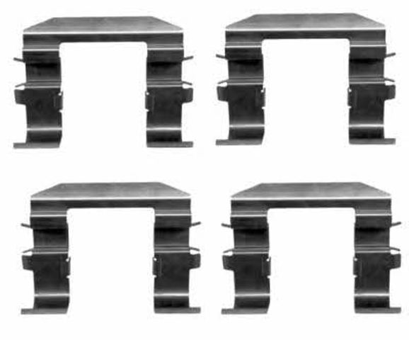 Kit de molas de fixação de sapatas de disco dianteiras para KIA Sorento JC