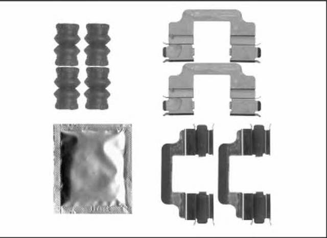 Kit de reparação das sapatas do freio 82540900 TEXTAR
