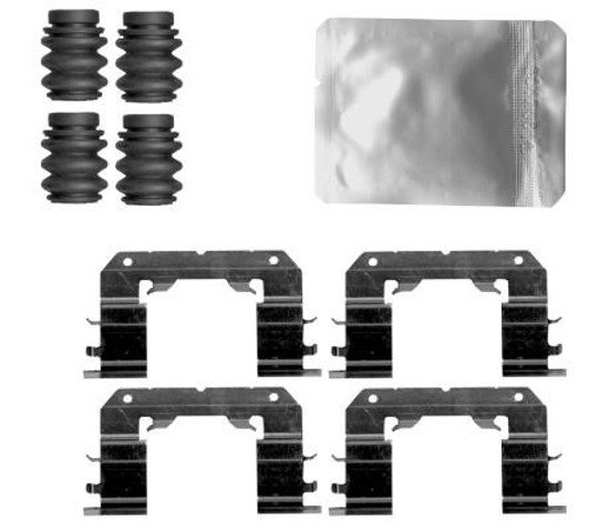 Kit de molas de fixação de sapatas de disco dianteiras 82548000 TEXTAR