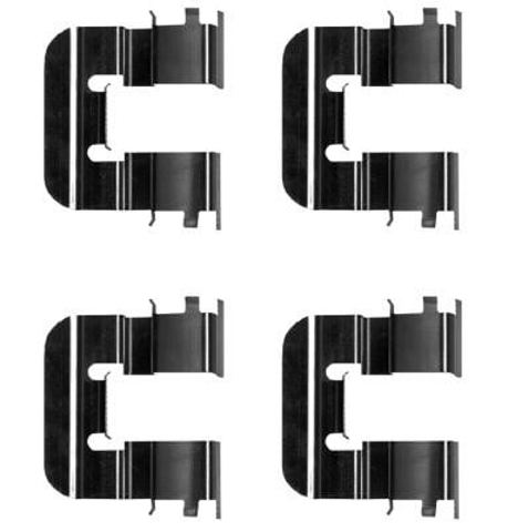 Kit de molas de fixação de sapatas de disco traseiras para KIA Cerato YD