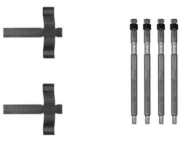 Kit de reparação das sapatas do freio 82551800 TEXTAR