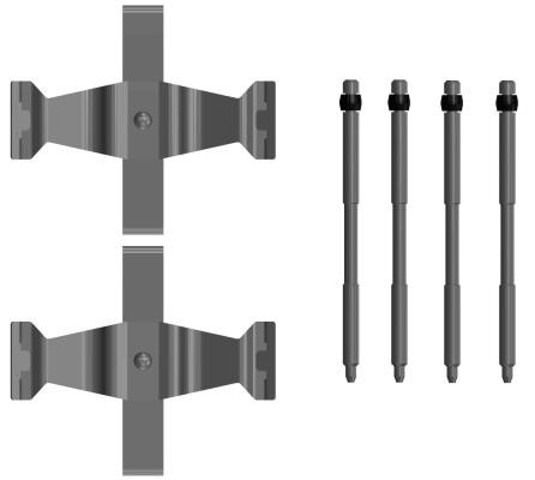Kit de reparação das sapatas do freio 82555400 TEXTAR