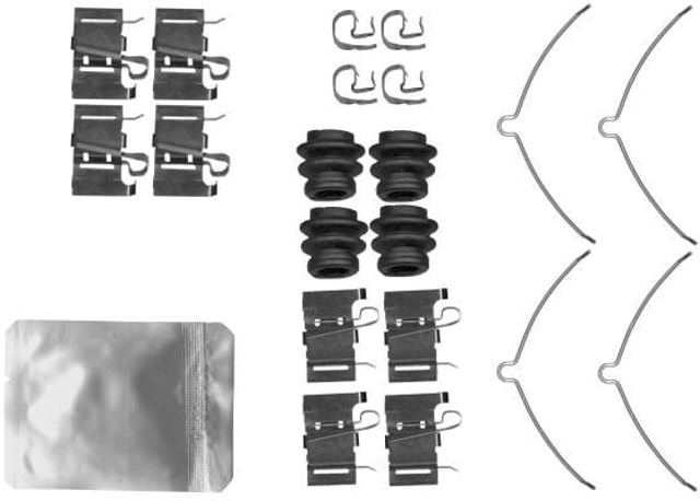 Kit de reparação das sapatas do freio 82555600 TEXTAR