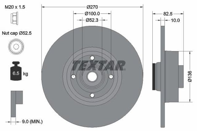 92154503 Textar