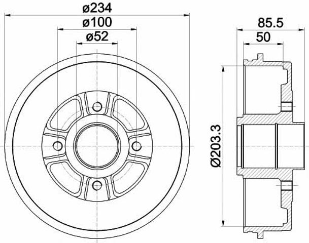  308 I carrinha (2007-2014) original desde 64,54 €
