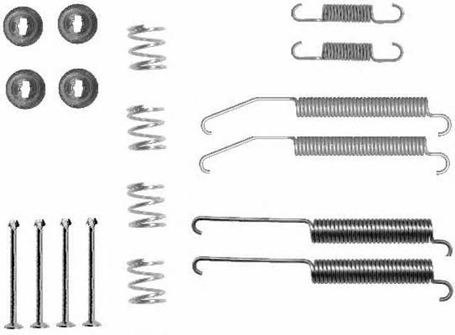 Kit de montagem das sapatas traseiras de tambor 97031400 TEXTAR
