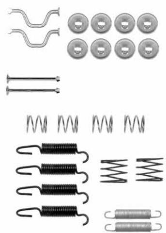 Kit de montagem das sapatas traseiras de tambor 97034700 TEXTAR