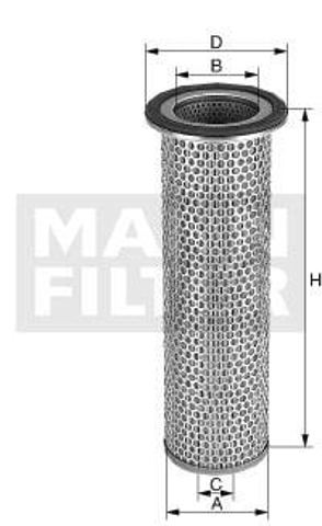 Filtro de ar C12100X MANN