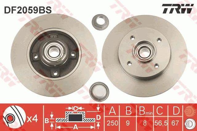 DF2059BS TRW