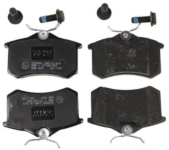 Sapatas do freio traseiras de disco GDB823 TRW