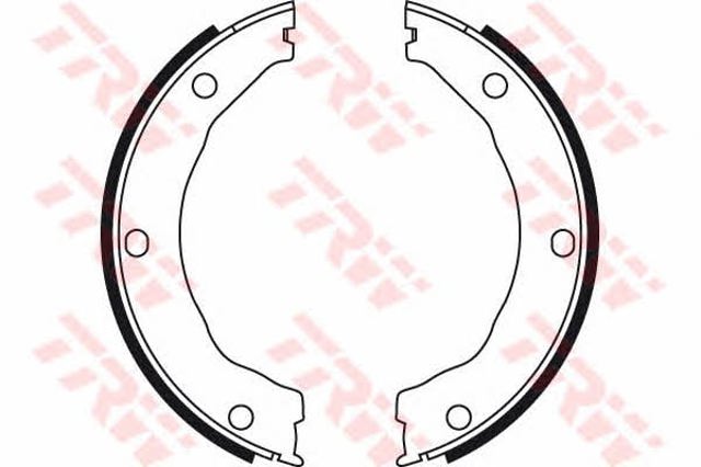 Sapatas do freio de estacionamento para Ford Escort GAL, AVL