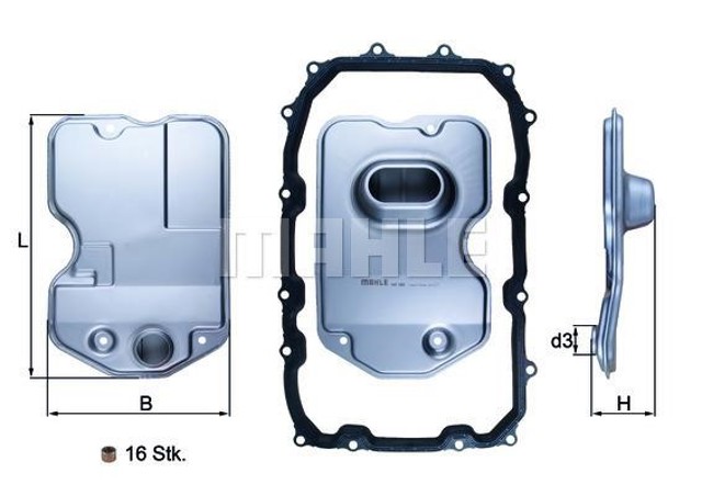 HX160KIT Mahle Original