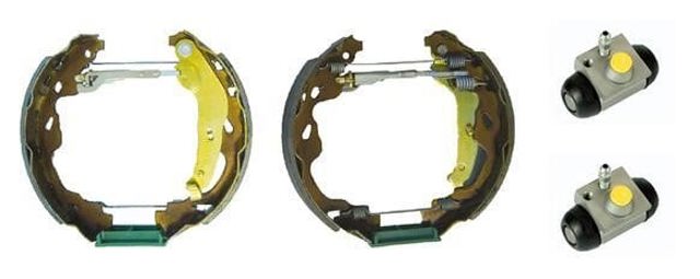 Sapatas do freio traseiras de tambor, montadas com cilindros, kit K59049 BREMBO
