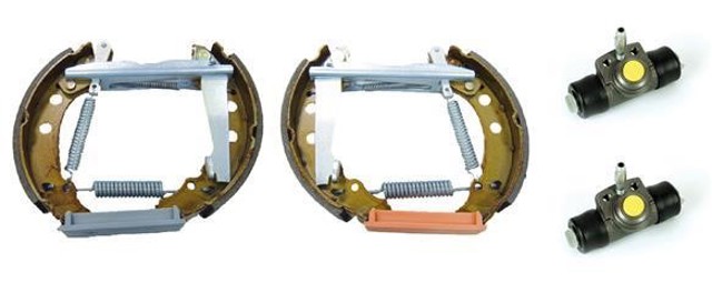 Sapatas do freio traseiras de tambor K85010 BREMBO