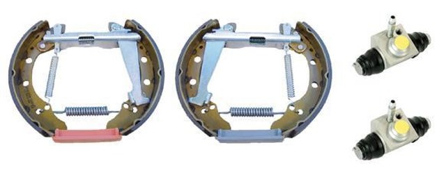 Sapatas do freio traseiras de tambor K85047 BREMBO