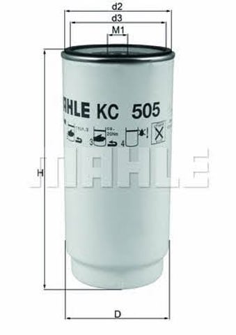 KC505D Mahle Original