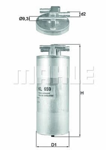 KL659 Mahle Original