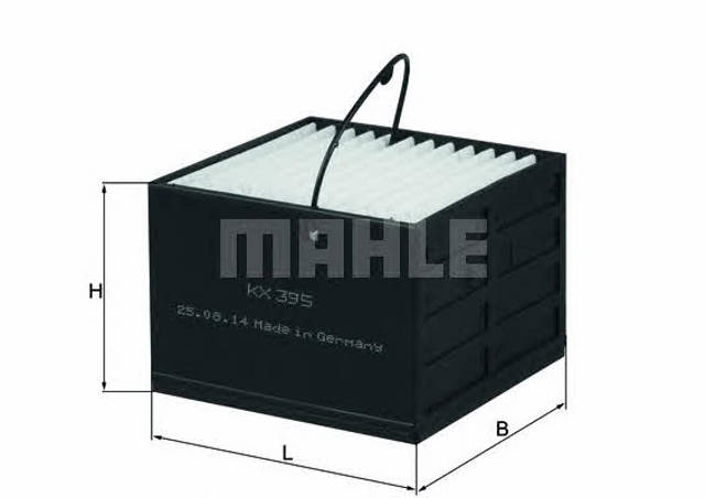 Filtro de combustível KX395 MAHLE