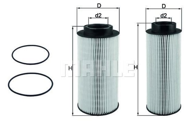 Filtro de combustível KX439KIT MAHLE