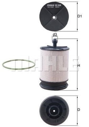 KX569D Mahle Original