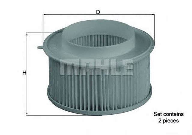 Filtro de salão LA15S MAHLE