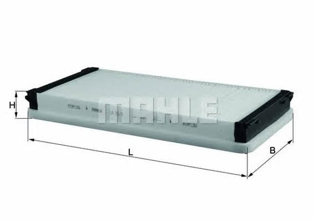 Filtro de salão LA323 MAHLE