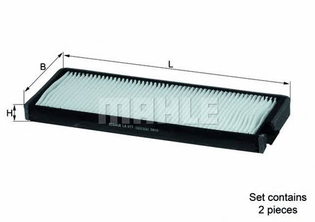 Filtro de salão LA377S MAHLE