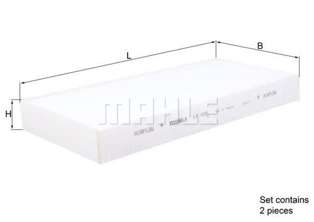 Filtro de salão LA426S MAHLE