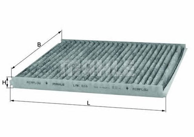 Filtro de salão LAK616 MAHLE