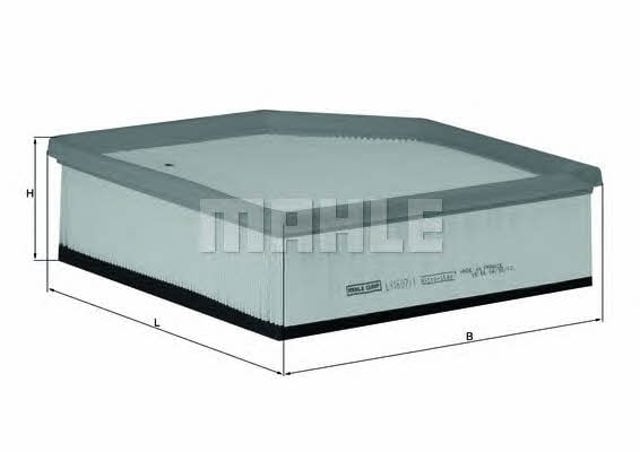 Filtro de ar LX16071 MAHLE