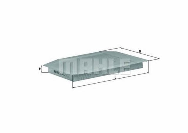 Filtro de ar LX459 MAHLE