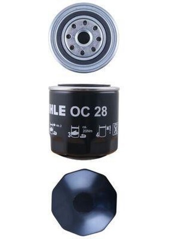 Filtro de óleo OC28 MAHLE